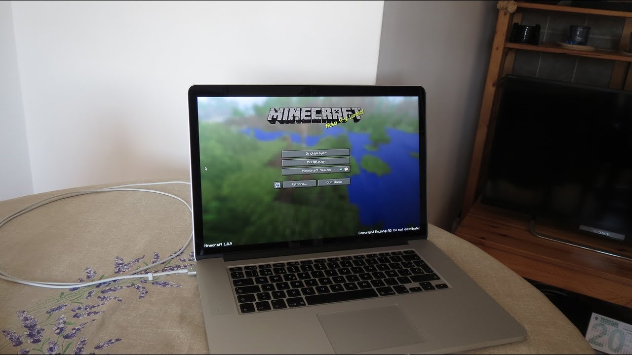 Play+record minecraft on a Macbook Pro?! YouTube