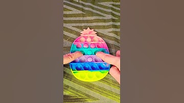 DIY ASMR SATISFYING PUSH POP BUBBLE FIDGET TOYS #shorts