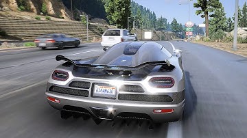 GTA 5 Next-Gen Lighting Enhanced With Dense Forest Addons Showcase On RTX3080 4K60FPS Ray Tracing