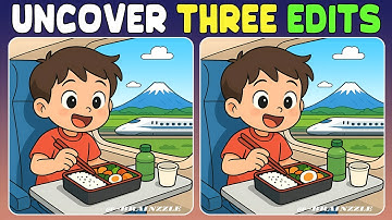 Spot The 3 Differences: Increase Brain Activity And Locate Three Sneaky Changes
