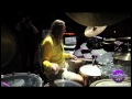 Danny Carey of TOOL playing 7 Mandala Drums