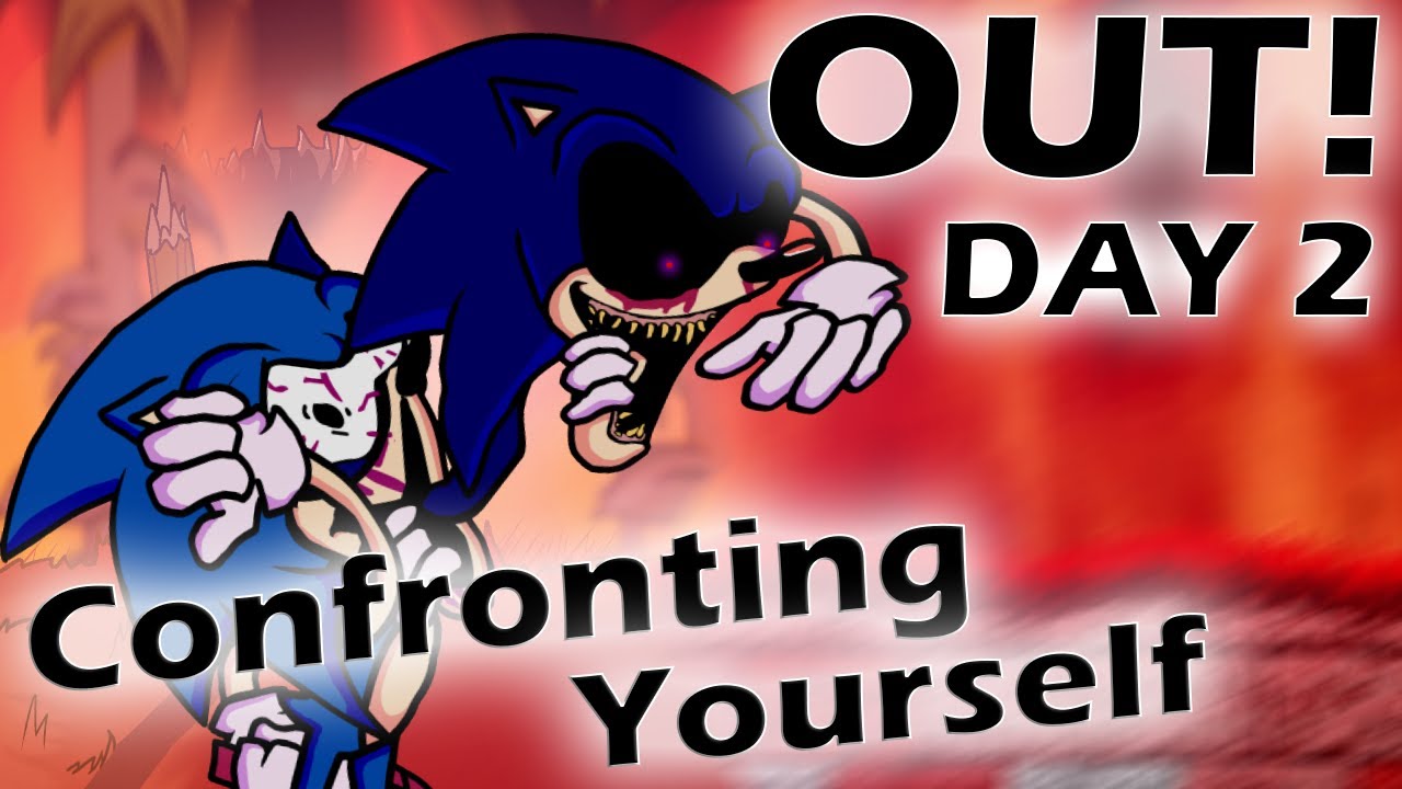 FNF: Sonic.EXE and Sonic Sings Confronting Yourself 🔥 Play online