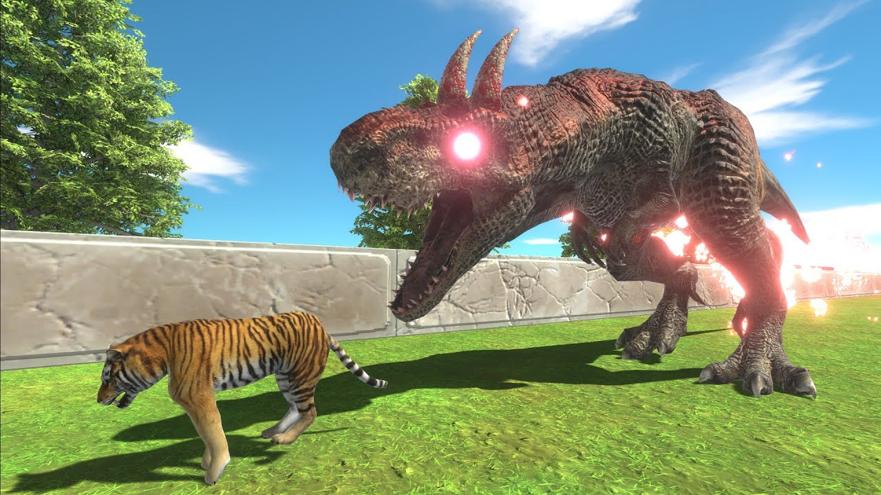 Escape from HELL-REX - Animal Revolt Battle Simulator