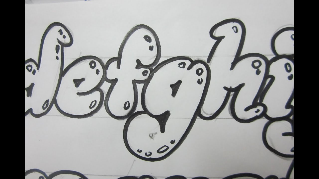 Cool lettering to draw