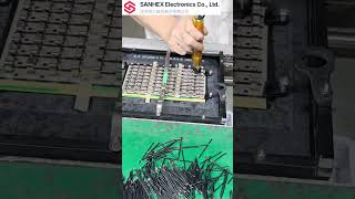 DIP Wave Soldering Fixture Setup for PCB Assembly