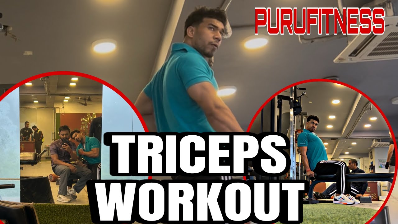 The best & unique Tricep exercises 🕉️🧿 #youtube #youtubevideo #triceps ...
