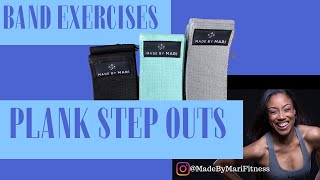 Plank Step Outs