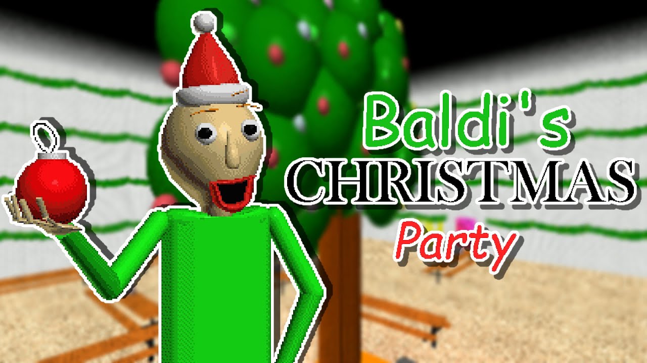 Baldi's Christmas Party - Baldi's Basics Mod