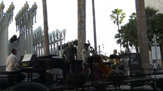 Bob Mintzer/Russell Ferrante Quartet perform @ LACMA 6-17-2016