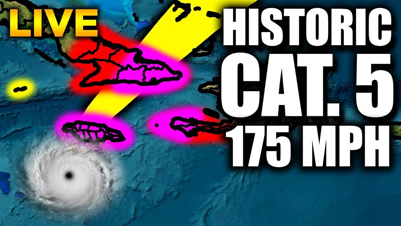 🔴 BREAKING: Historic Hurricane Melissa Impacting Jamaica & Hispaniola...