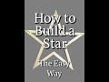 How to build a star with a miter saw or a speed square  ep2