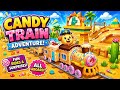 Candy Train Adventure 🚂🍭 | Fun Rides &amp; Surprises for Kids!