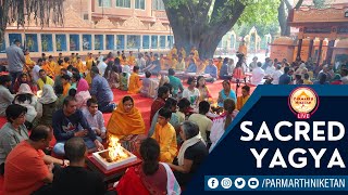 Sacred Morning Yagya in the Presence of HH Param Pujya Swamiji| || 28 Apr 2024