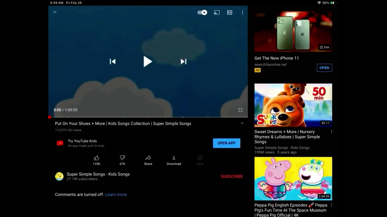 super simple songs intro in youtube^3 - YouTube