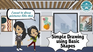 Learn Simple Drawing using Basic Shapes | The Captain AHS-show | DIY Projects