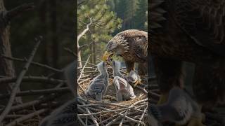 From tiny eggs to kings of the sky 🦅✨ #shorts #youtubeshorts #ytshorts #wildlife #viral #trending