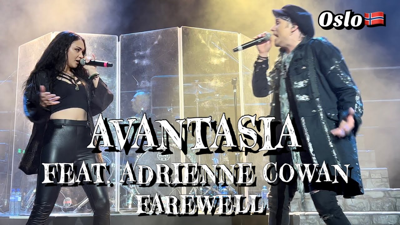 Avantasia feat. Adrienne Cowan (Seven Spires) - Farewell @Oslo🇳🇴 July 11, 2022 LIVE HDR 4K