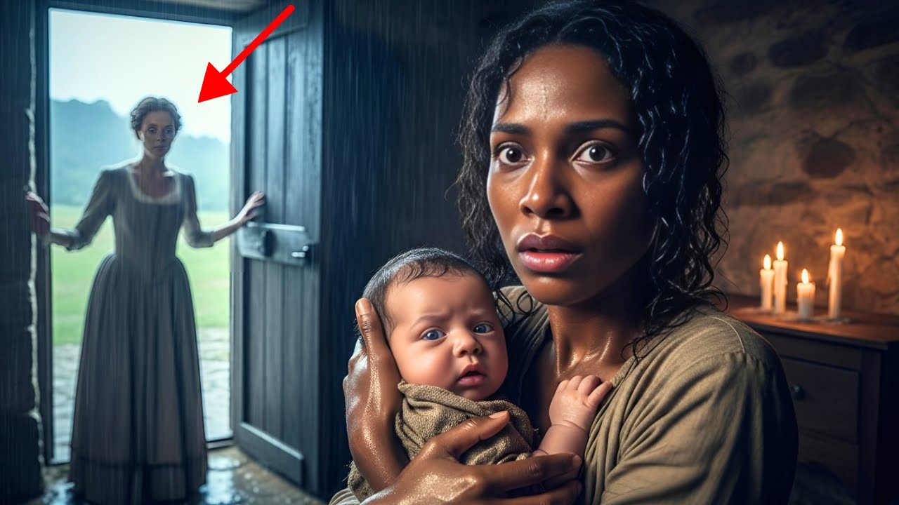 A ESCRAVA DEU À LUZ  ESCONDIDO A UM BEBÊ DE DE OLHOS AZUIS… ATÉ QUE A SINHÁ O ENCONTROU!