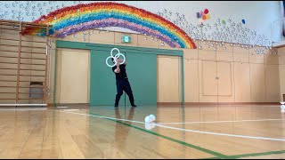 3 ring manipulation and juggling 2019