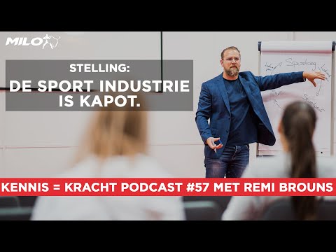 Aflevering #59 Met Remi Brouns. Stelling: 'De sportindustrie is kapot.'