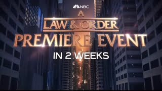 [Law & Order Crossover Premiere Event September 22 on NBC ♥️✨]