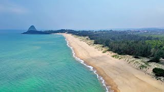 Dream Beach Homestay Phú Thường Beach Hòn Yến Vietnam from above / Drone Footage / 4K UHD / 07.03.24
