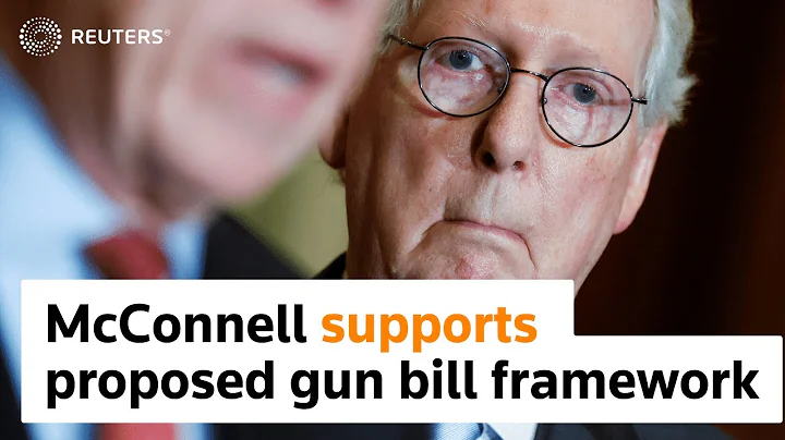 McConnell supports proposed gun bill framework
