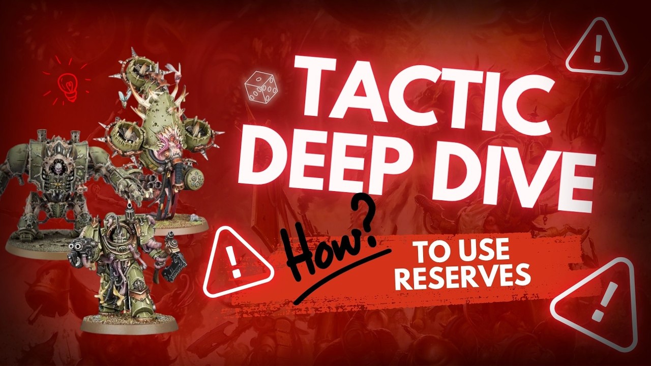 Death Guard Tactics Deep Dive - How To Use Reserves! - The Disgustingly ...