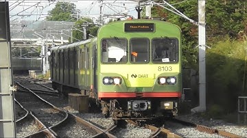 Irish Rail 8100 Class Dart Train 8103 - Howth Junction Station, Dublin