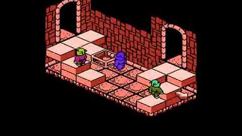 Nintendo Entertainment System Solstice The Quest for the Staff of Demnos USA