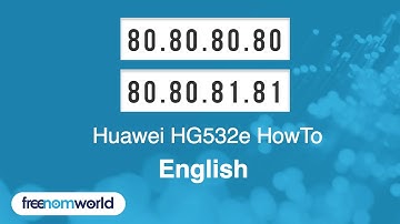 Freenom World Huawei HG532e HowTo (English)