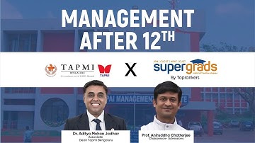 In Conversation with TAPMI Dignitaries | TAPMI University BBA (Hons) Program | TAPMI Management