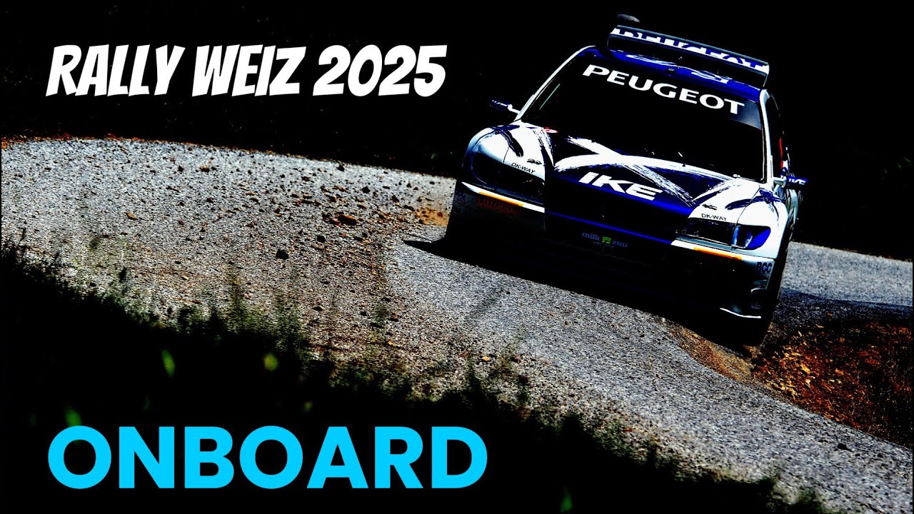 ONBOARD 306 Maxi IKE Racing - Zippo/Piceno win Rally Weiz 2025 (FIA EHRC)
