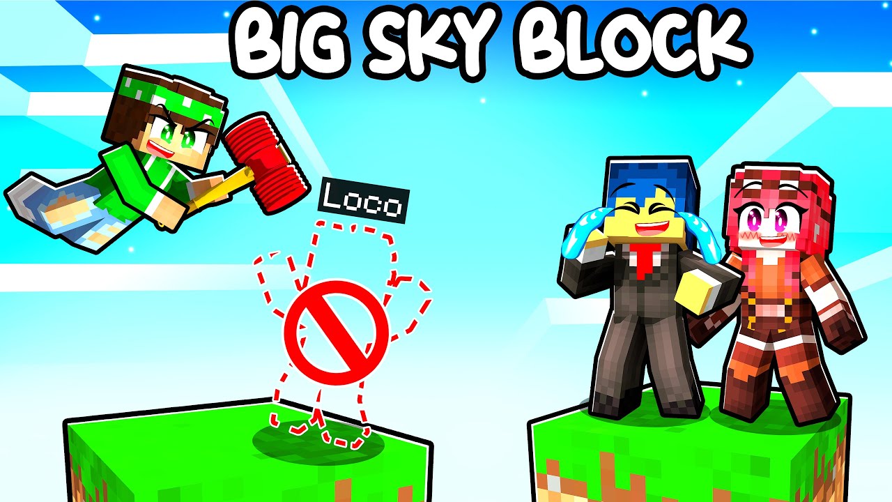 HO FINALMENTE BANNATO TUTTI su MINECRAFT! - BIG SKY BLOCK