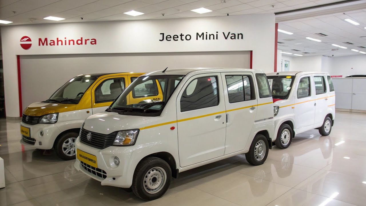 New 2026 Mahindra Jeeto Mini Van Fanilly Launch  !!! 