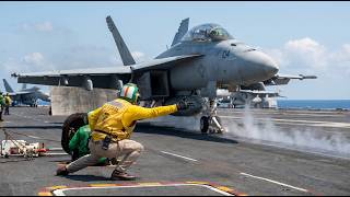 How Aircraft Carriers Handle 1,000 Flights Every Week Without Crashing