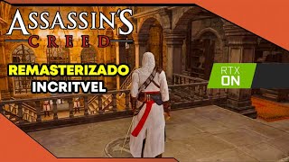 Assassin's Creed 1 Remastered REAL LIFE Retextured Next-Gen GRAPHICS MOD