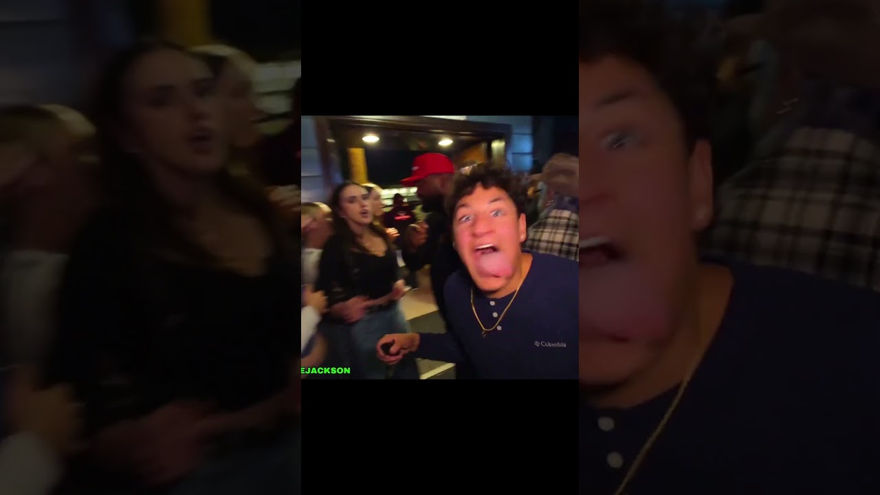 Rampage Jackson PRESSED drunk dude for pushing Camera Man