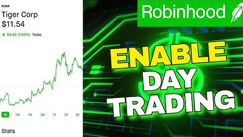 How to Enable Day Trading on Robinhood 2025?