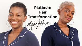 Platinum Hair Transformation