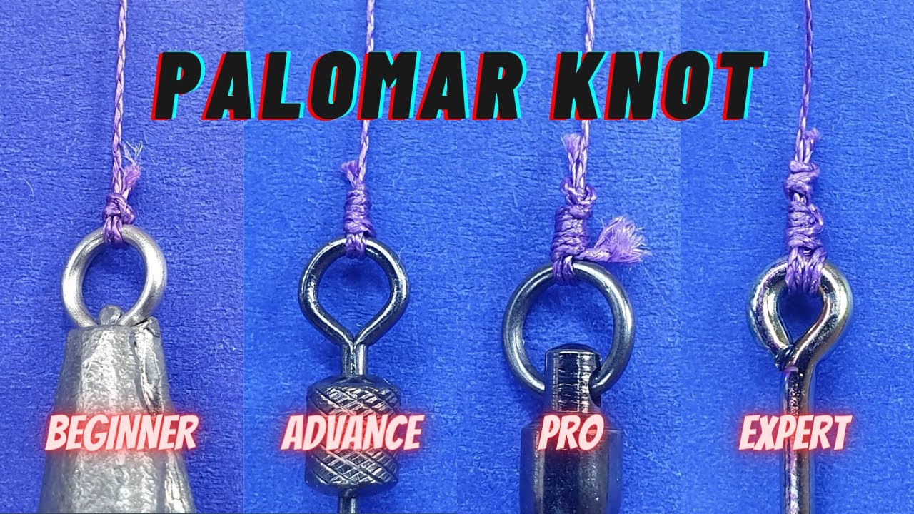 Fishing Knot | How to tie Palomar Knot - YouTube