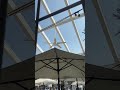 Nice and pretty ceiling fans in a Italian restaurant  (an old video from June 2025)￼￼