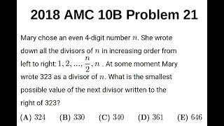 2018 AMC 10B Problem 21