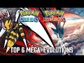 6 megavolutions les plus fortes dans pokmon rubis omga saphir alpha