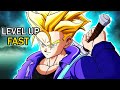 LEVEL UP FAST IN TRUNKS in Dragon Ball Z: Kakarot Trunks the Warrior of Hope with Training