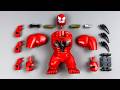 🕷️ Custom Lego Marvel Toxin Symbiote Unofficial BigFig Minifigure Build!