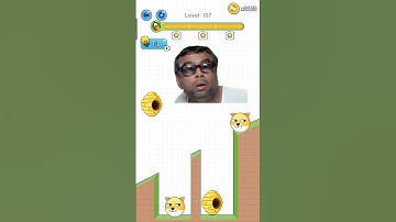 Save The Dog Game 🐶 | Level 107 - Save the dog #shorts #trending #ytshort #viral