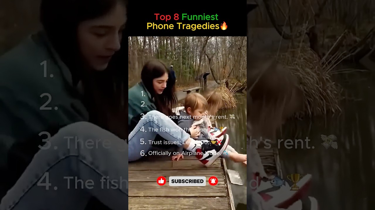 Top 6 Funniest Phone Tragedies #PhoneFails #FunnyVideos #CaughtOnCamera #InstantRegret