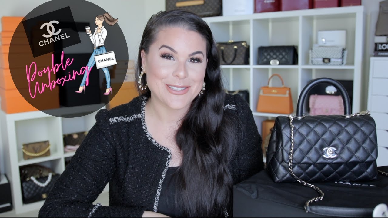 CHANEL COCO HANDLE BAG UNBOXING