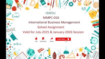 MMPC 016 SOLVED ASSIGNMENT | MMPC 016 IGNOU Solved Assignment July-2025 & Jan-2026 | IGNOU